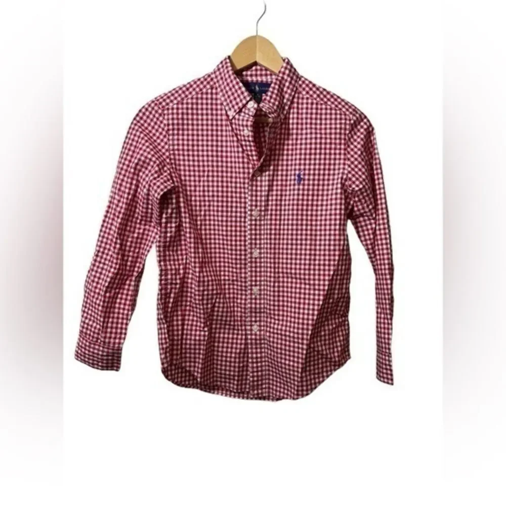 RALPH LAUREN button up shirt M (10-12)